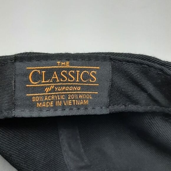 BORN HATER by The Classics Baseball Ball Hat Snapback B&W - Picture 8 of 8